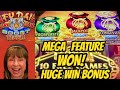 OMG! I Won The Mega Bonus on Tiger Boost! Back to Back Features