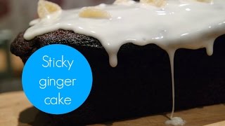 Sticky ginger cake recipe