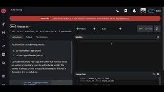 Codewars | Twice as old | Python 8 kyu