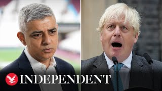 ‘Mayor who took no action’: Khan refuses to be lectured on Ulez by Boris Johnson