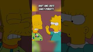 Bart and Lisa's Early Puberty