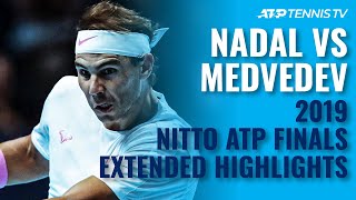 Rafa Nadal vs Daniil Medvedev: Extended Highlights | Nitto ATP Finals 2019