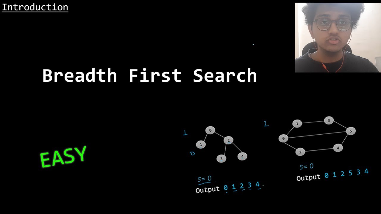 Breadth First Search Algorithm | E19CSE119 - YouTube