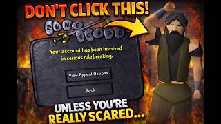 5 Mistakes That WILL Get You BANNED in OSRS (Don't Do This!)