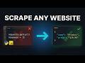 Web Scraping 101: How to Scrape Any Website (Python & JavaScript)