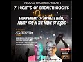 7 night s of breakthrough prayer prayer target for 2025 by dr.dk olukoya with otdavid_revivslist