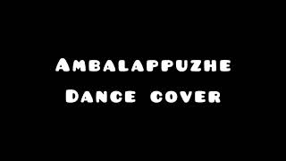 Ambalapuzhe unnikannanodu nee..| Dance Cover | Manjusha Dineshan