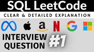 Solving LeetCode Interview SQL Question with Detailed Explanation | Practice SQL | LeetCode 175