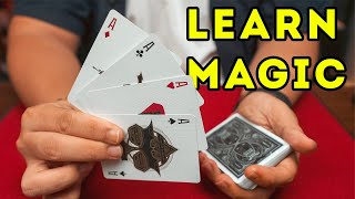 Learn this Simple 4 Ace Card Trick (Magic Tutorial)