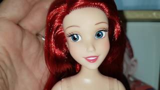 Disney store Ariel classic 2016 doll review