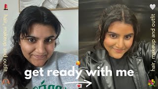 chatty get ready with me (hair, makeup and outfit) 💐🤍