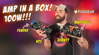 100W AMP IN PEDAL BOX FORMAT? | Foxgear 100W Series