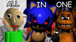 The Weirdest 3 in 1 Sonic.EXE Game