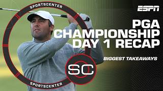 DAY ONE OF THE PGA CHAMPIONSHIP IN THE BOOKS 📚 SportsCenter recaps opening day | Golf on ESPN