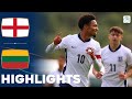 England vs Lithuania | Ethan Nwaneri Goal | Highlights | U19 Euro Qualifiers 13-11-2024