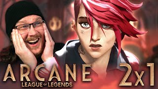 ARCANE 2x1 REACTION | Heavy is the Crown | League of Legends | Netflix