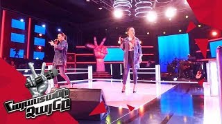 Shoghik Ghazaryan vs Anjela Ghalechyan sing ‘Moves Like Jagger’ - Battle – The Voice of Armenia  4