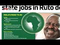 Key Raila allies to land state job in Ruto deal | Morning Express