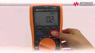 The Keysight U1241C/U1242C Handheld Digital Multimeter Quick Start Video