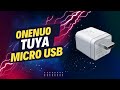 ONENUO Tuya Smart Micro USB Adaptor Switch 5V WiFi Works with Alexa Hey Google Alice for Smart Life