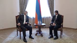 Փոխվարչապետ Մհեր Գրիգորյանը հանդիպում է ունեցել Արցախի Հանրապետության նախագահի հետ