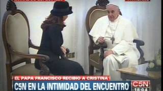 C5N - VATICANO: LA INTIMIDAD DEL ENCUENTRO