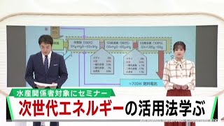 水産業の脱炭素化を　次世代エネルギーの活用を学ぶセミナー　宮城・石巻市