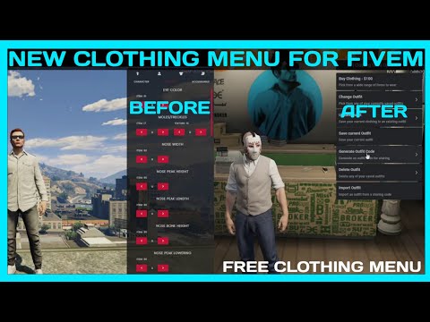 Qbcore New Clothing Menu Free Fivem Roleplay Scripts Fivem Qbcore New Clothing Menu Free Fivem Roleplay Scripts Fivem