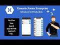 Xamarin Forms ListView Search Easy MVVM First Approach #15