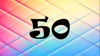 50 Second Timer | 50 Second Countdown with Music