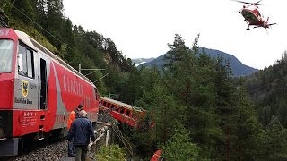 Déraillement d'un train en Suisse, 5 blessés graves