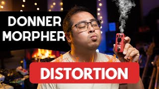 Demo & Review: The Donner Morpher Distortion pedal, under $50! (You wouldn't believe the sound...)