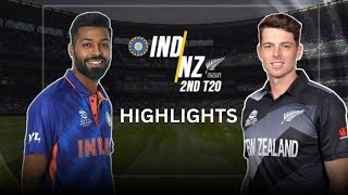 IND vs NZ 2nd |T20 Full Highlights, India vs New Zealand 2nd T20 | Full Match Highlights
