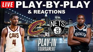 Cleveland Cavaliers vs Brooklyn Nets | Live Play-By-Play & Reactions