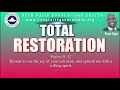 RESTORE TO ME THE JOY OF MY SALVATION.💥✝️ 💥✝️MORNING PRAYER FOR TOTAL RESTORATION - (Pastor Rufus)