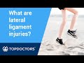 What are lateral ligament injuries?