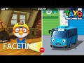 Facetime with Kids l Tayo Facetime l EP1 What did you do today? l Let's meet friends with facetime!