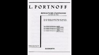 PORTNOFF Fantaisie russe n°1 (piano seul)