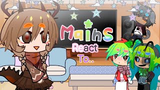 Mains react to.. || Dandy's World