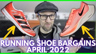 Best Running Shoe Bargains APRIL 2022 | Best value running shoes | NIKE, ADIDAS + MORE | EDDBUD