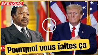 URGENT :Donald Trump ordonne l’expulsion massive de 1 736 Camerounais : un drame imminent\