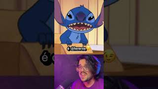 É totalmente diferente😌 #salvekay #stitch #disney #dublagem