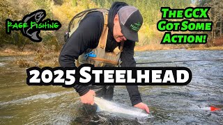 WINTER STEELHEAD 2025 - THE GCX GOT SOME ACTION - FIRST TRIP OUT WITH THE NEW ROD AND VANFORD A REEL