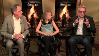 'The Book Thief' Interview: Geoffrey Rush, Sophie Nélisse, and Brian Percival