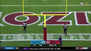 Matt Prater Game-Winning Field Goal vs. Cardinals | NFL Week 3