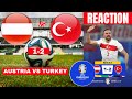 Austria vs Turkey 1-2 Live Stream Euro 2024 Knockout Football Match Score Commentary Highlights Vivo