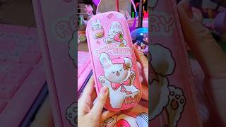 Cute Pencil Case Unboxing ASMR 🎀  #stationery #schoolsupplies