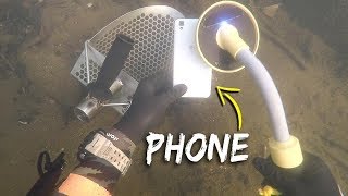 Metal Detecting Underwater for Lost Jewelry and Money! (Scuba Diving) | DALLMYD