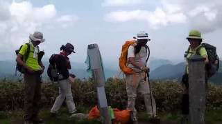 秣岳登山（栗駒連山）秋田県