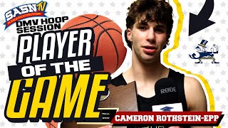 DMV Hoop Session Interviews MoCo Champion Cameron Rothstein-Epp